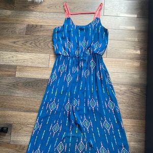 Xhilaration Multi-Colored Maxi Dress